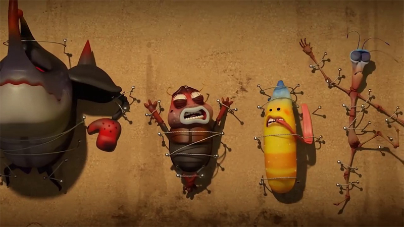 Larva - Những chú ấu trùng tinh nghịch