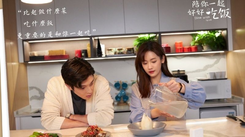 Bộ phim ngôn tình Cùng anh ăn một bữa cơm ngon